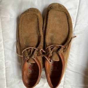 Lucky Brand tan wallabees